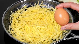 Just pour the eggs over the potatoes Top 2 recipes for potatoes with eggs