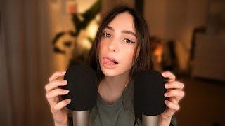 ASMR 3h wet Mouth Sounds  & Mic Scratching  with 2 Mics ️️ NO TALKING  ULTIMATE RELAXATION 