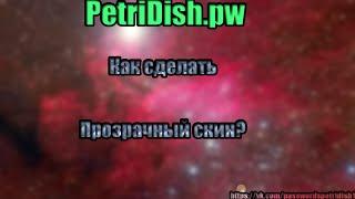 PETRIDISH.PW  ВИДЕО УРОК  КАК СДЕЛАТЬ ПРОЗРАЧНЫЙ СКИН.