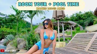 MATHIS LODGE AMED ROOM TOUR + POOL TIME   BALI