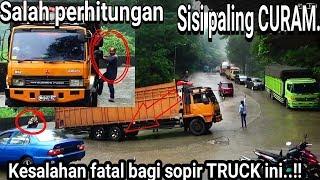 Nekat. TRUCK INI NANJAK DARI SISI PALING CURAM DI TANJAKAN EXTRIM SITINJAU LAUIK