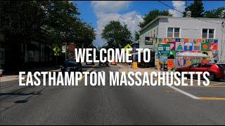 Easthampton Massachusetts - 4K Driving Tour