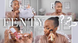 my FAVORITE products from FENTY BEAUTY & FENTY SKIN one brand favorites  Andrea Renee