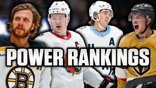 NHL Power Rankings October 2024