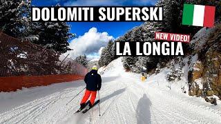 Dolomiti Superski - La Longia Seceda to Ortisei - New video