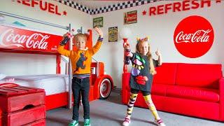 Family TRIP to Amusement Park and Coca Cola ROOM TOUR