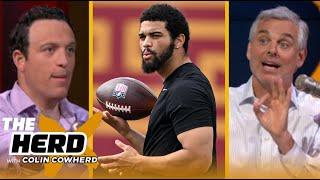 THE HERD  Bears Strategic Gamble Colin react Caleb Williams Transforms Bears Offensive Playbook