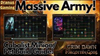 Grim Dawn - Summon an Unstoppable Army Cabalist Minion Pet Build 2024