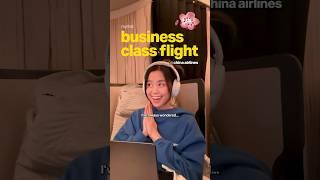 Flying Business Class on China Airlines  Celebrity Encounter