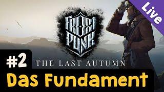 Der letzte Herbst #2 Das Fundament  Schwer  Blind  Lets Play Frostpunk Live-Aufzeichnung
