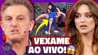 PIORES MOMENTOS DA DANÇA DOS FAMOSOS 2023 DO DOMINGÃO COM LUCIANO HUCK  Virou Festa