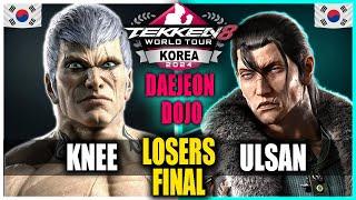 Knee BRYAN vs Ulsan DRAGUNOV - Losers Final - Korea Tekken 8 Daejeon DOJO TWT 2024