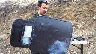 Shooting A $1000 Riot Shield