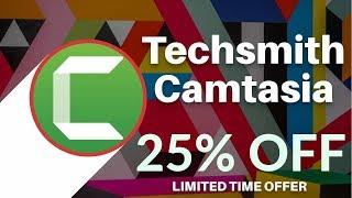 25% Techsmith Camtasia Discount Offer New