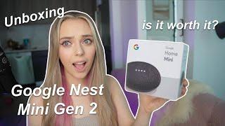 Unboxing the Google Nest Mini Gen 2 - Is it worth it??