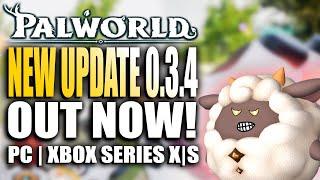 Palworld NEW Update v0.3.4 Out for PC XBOX series X  S New Meteorite Settings Bug Fixes & More