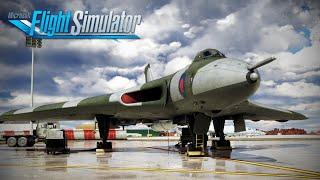 Part 1 - A Simming Experience Like No Other  Just Flight Avro Vulcan  Preview Flight  MSFS
