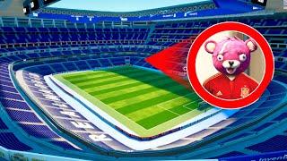 ¡24 HORAS EN UN ESTADIO DE FÚTBOL EN FORTNITE 