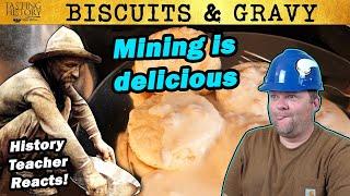 How Gold Rush Miners Ate in the Wild West  Tasting History with Max Miller  History Teacher Reacts