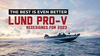 2023 Lund Pro-V Big Water Aluminum Fishing Boat  Lund Boats