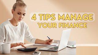 4 Tips Manage Financial Smart