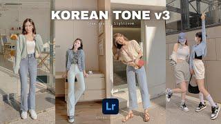 Korean Preset Lightroom  Korean Tone v3 Preset Lightroom Mobile  Lightroom Best Preset