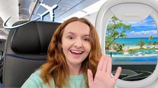 Traveling to Jamaica SOLO Sandals Dunns River Resort Check in Room Tour & Travel Day Vlog