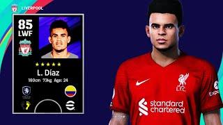 Luis Diaz PES2021 Liverpool EFootball 2023