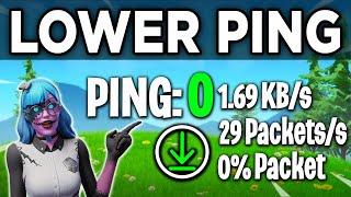 How to Get Lower Ping in Fortnite 2024  Get 0 Ping on Fortnite - Full Guide