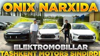 GM NARXIGA ARZON ELEKTROMOBILLAR KELDI... TASHKENT MOTORS SINDIRDI... 