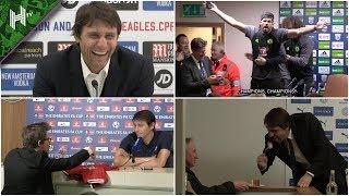 Antonio Conte’s funniest Chelsea moments  Press conference compilation