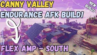 Fortnite STW Canny Valley Endurance Build AFK - Flex Amplifier - South Direction - 2024 Build