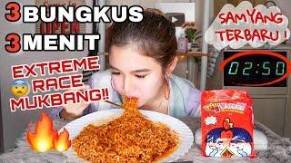 RACE MUKBANG SAMYANG TERPEDAS LEVEL 12000 DALAM  3 MENIT