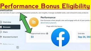 Facebook Meta Performance Bonus Eligibility Criteria  How To Earn Performance Bonuses Facebook ?