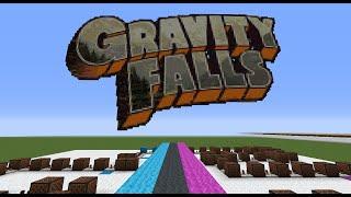 Gravity Falls - Main Title Theme Minecraft Noteblocks