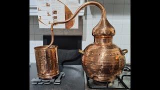 unboxing alembic copper pot still