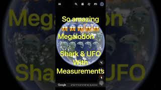 #147 omg I found megalodon  shark in Google map & Google earth. #shorts