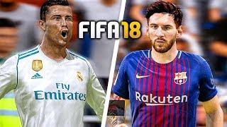 FIFA 18 Gameplay BARCELONA vs REAL MADRID 1080p HD 60FPS EL CLASICO WORLD CLASS MODE