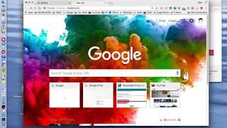 Using BookMark Manager in Google Chrome