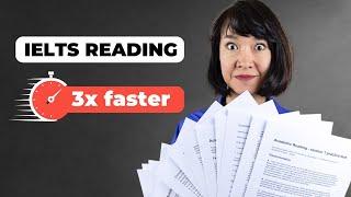 IELTS Reading  Proven techniques to read faster