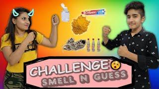 Guess That smell challenge  its very funny with my bro  Maulika patel  @kushal yt 