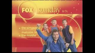 The Simpsons & Malcolm in the Middle Fox Promos March 2002