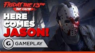 Friday the 13th Killing Camp Counselors as Jason Gameplay