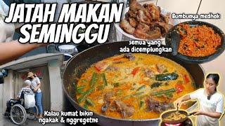 PERSIAPAN KALAU AKONG KUMAT LAGI‼️ MASAK BANYAK SEMUA YANG ADA DICEMPLUNGKAN