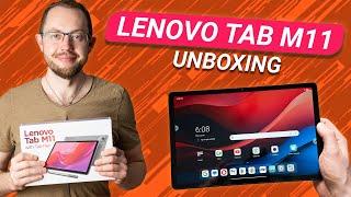 Lenovo Tab M11 Unboxing mit Stift Mein erster Eindruck