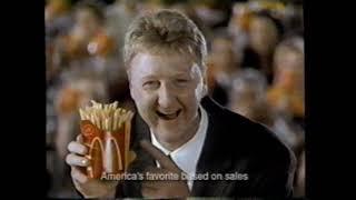 1997 McDonalds Fries Larry Bird - Mr. Grant Hills weakness TV Commercial