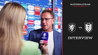 Interview mit Ralf Rangnick  Niederlande vs. Österreich  UEFA EURO 2024  Nationalteam