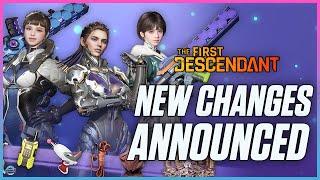 MAJOR CHANGES CONFIRMED The First Descendant Improved Drop Rates Matchmaking Buffs Nerfs & MORE