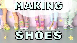 MAKING BJD SHOES DIY shoes for ball jointed dolls