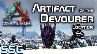 ARK Crystal Isles Artifact of the Devourer Location